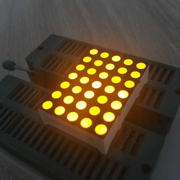 High Brightness 5x7 Dot Matrix LED Display Row Anode For Elevator Position Indicator