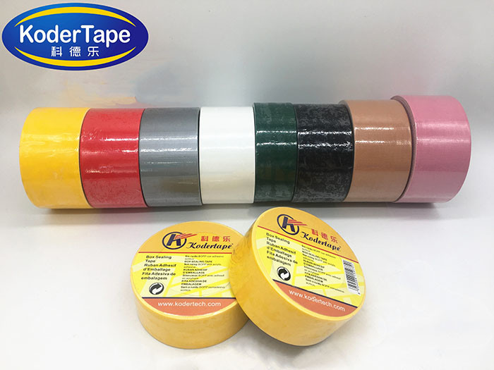 Coated Eith Holtmelt Adhesive Single Side 1000m Cloth Duct Tape