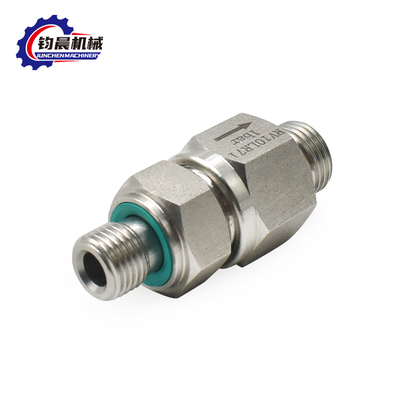 Stainless Steel 316/304 Natural Gas Spring Check Valve With BALL Structure