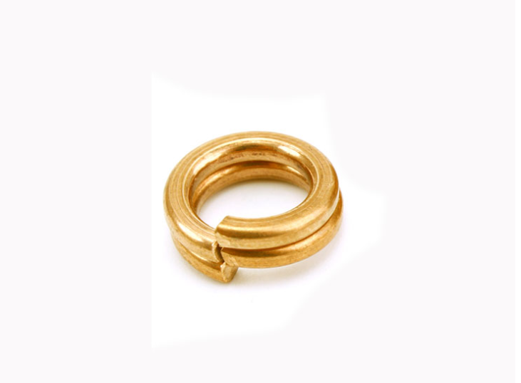 DIN125 DIN127 GB93 Brass Copper Spring Lock Washers Metric H65 Brass Spring Washer