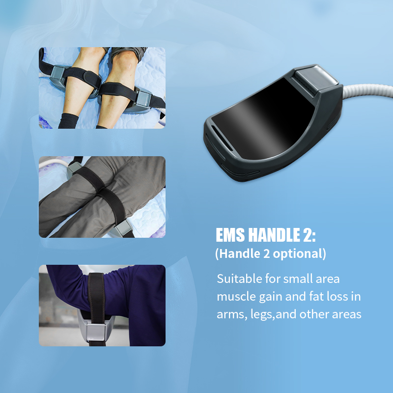 Dual Handles Body Slimming / Fat Burning Machine ABS For Muscle Toning Various Plugs Type
