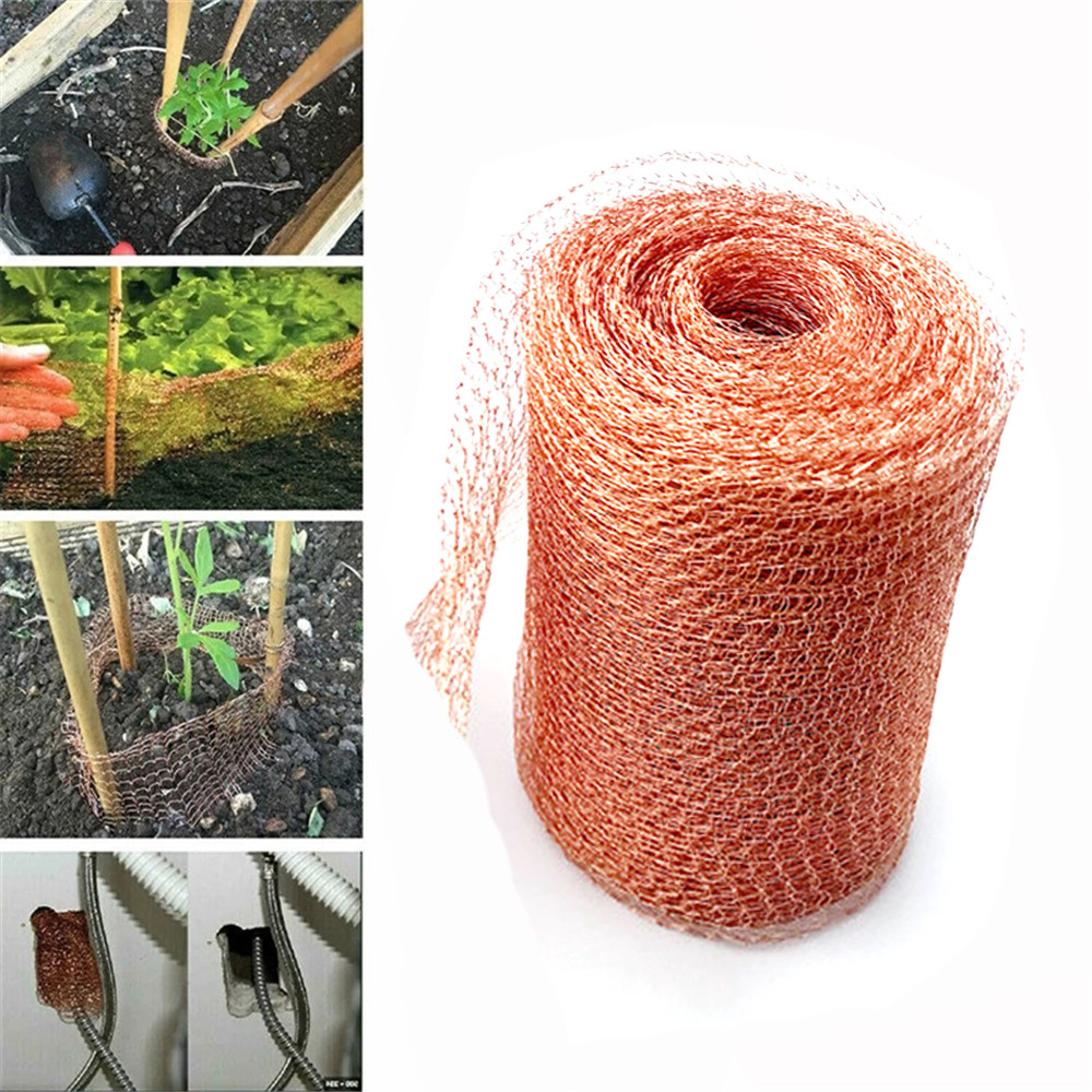 Copper Mesh Rats Pest Control Mesh For Rodents And Pests 100mm Or 127mm 3m And 15.2m Length