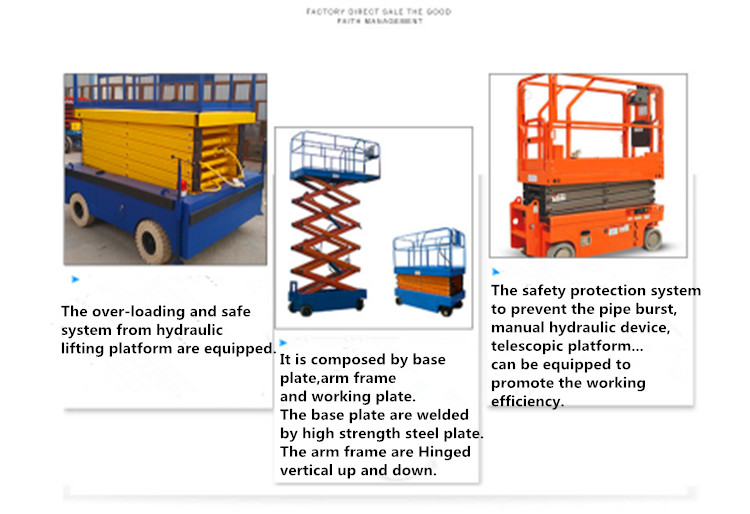 Battery Powered Self-Propelled Electric Table Lift
