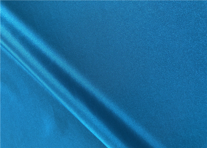 Plain Dyed 87 Nylon 13 Spandex Fabric Anti Crease For Bra