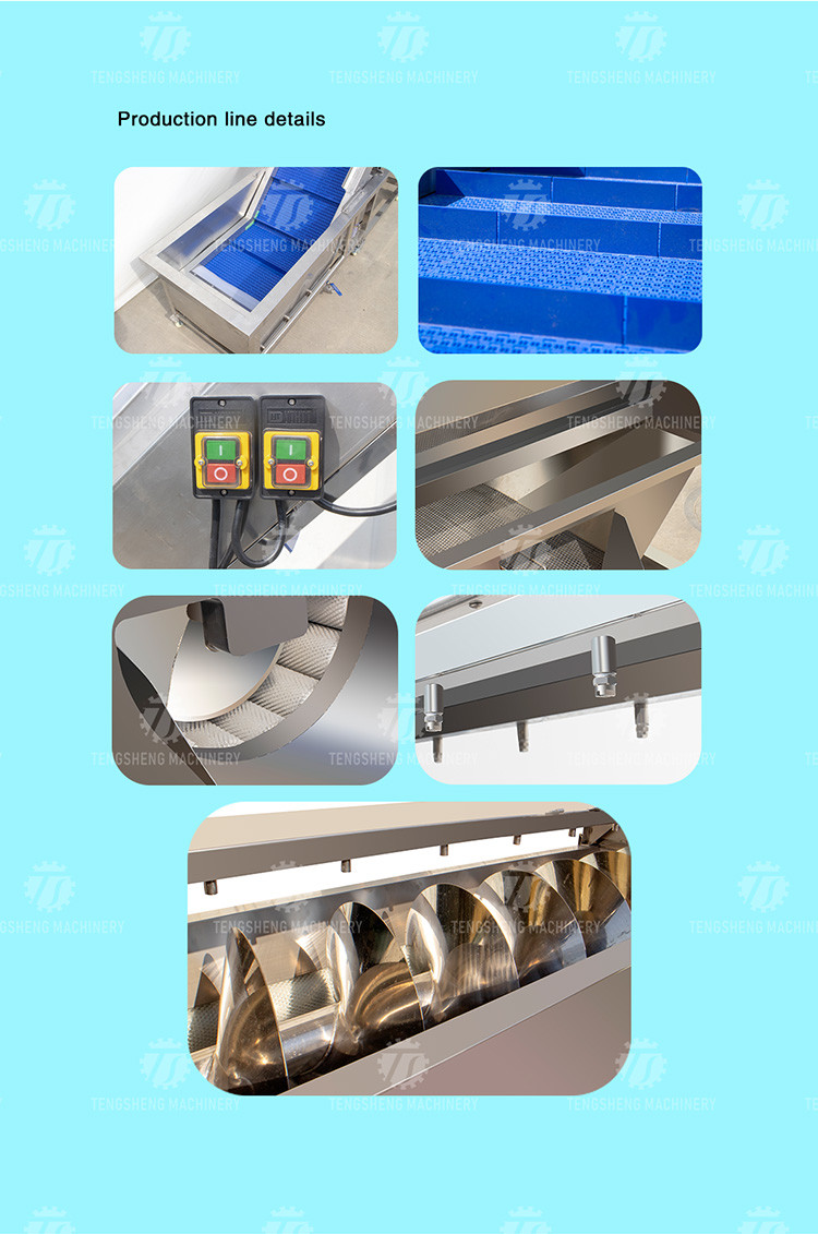 Multifunctional Fruit And Vegetable Processing Line Hoisting Machine