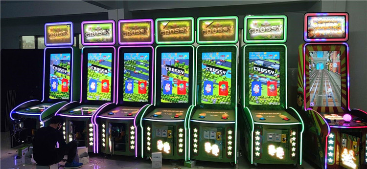 Happy Fish Blow coin operated ticket games, multiple players fish game machine with ticket for prize