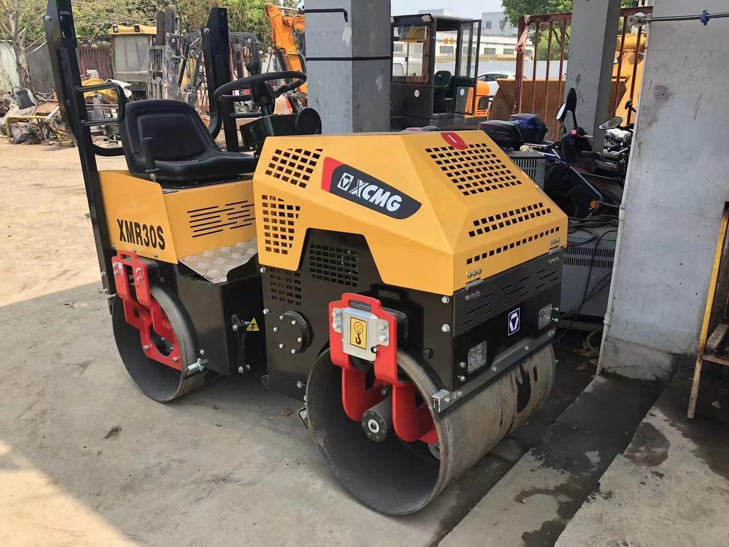 3 Tons China XCMG Roller Used Road Rollers In Road Construction