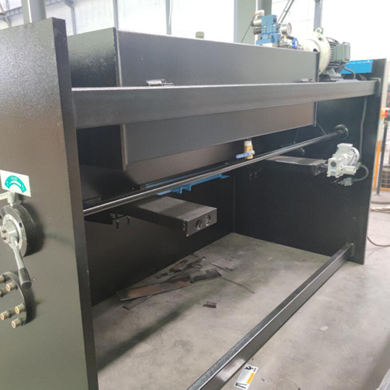 E21s Hydraulic Swing Shearing Machine , Carbon Steel Cutting Machine QC12K-8*2500mm CNC