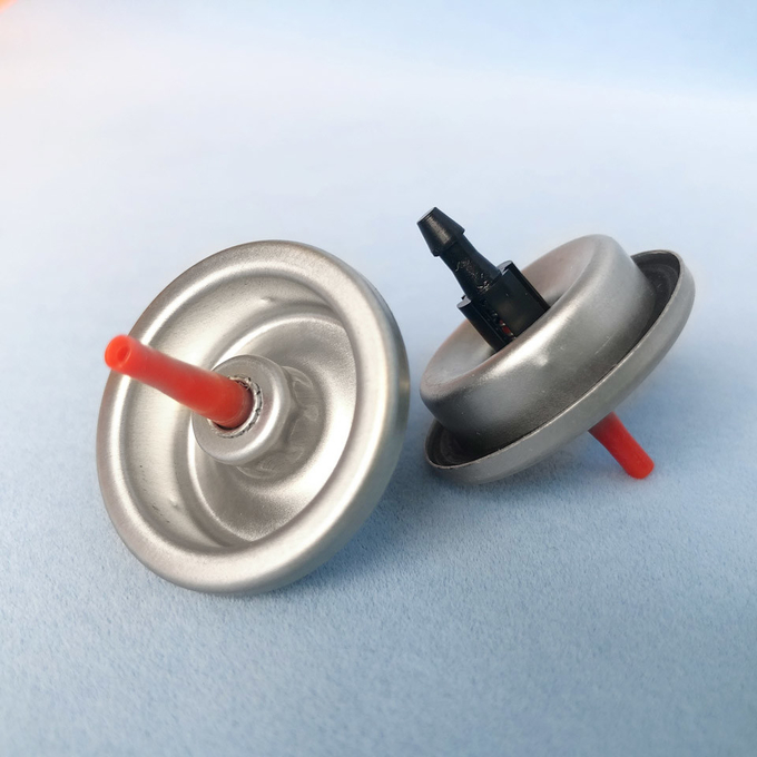 Inverted Housing Gas Lighter Refill Valve - Plastic or Metal Stem