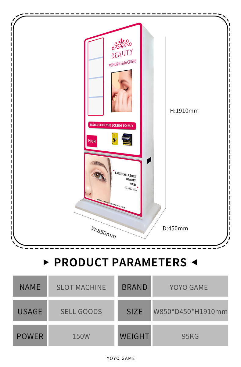 Digital Touch Screen Liquid Detergent Vending Machine for Self Service Washing Room