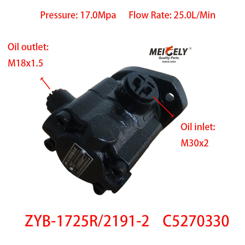 Stock Steering Booster Pump OE C5270330 Vane Pump For Cummins