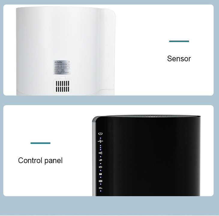 HEPA 12 5 Million Anion Room Air Purifier Remote Control EMC