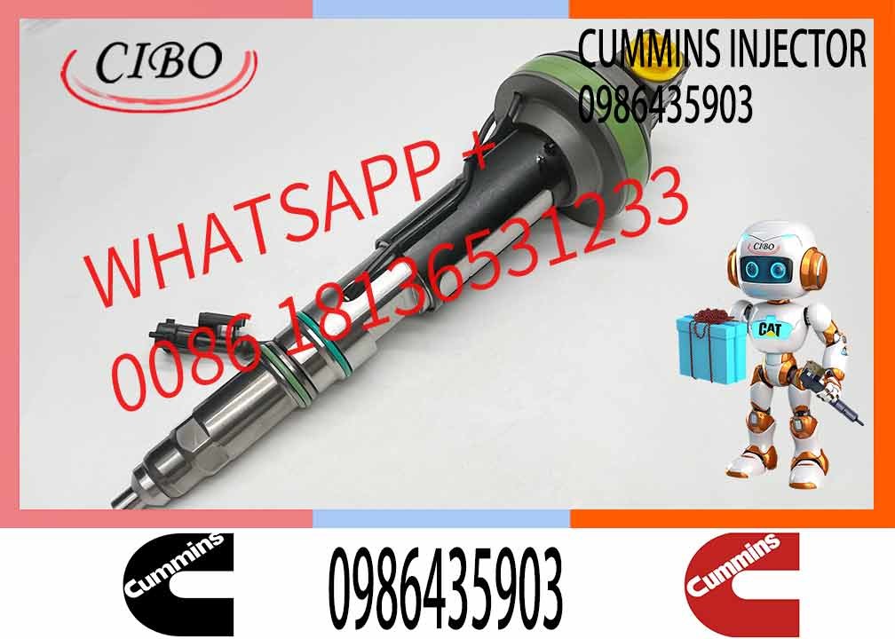 Fuel Injector Assembly F00BJ00006 FOOBJ00007 0986435903 0986435614 For Qsk19 Engine