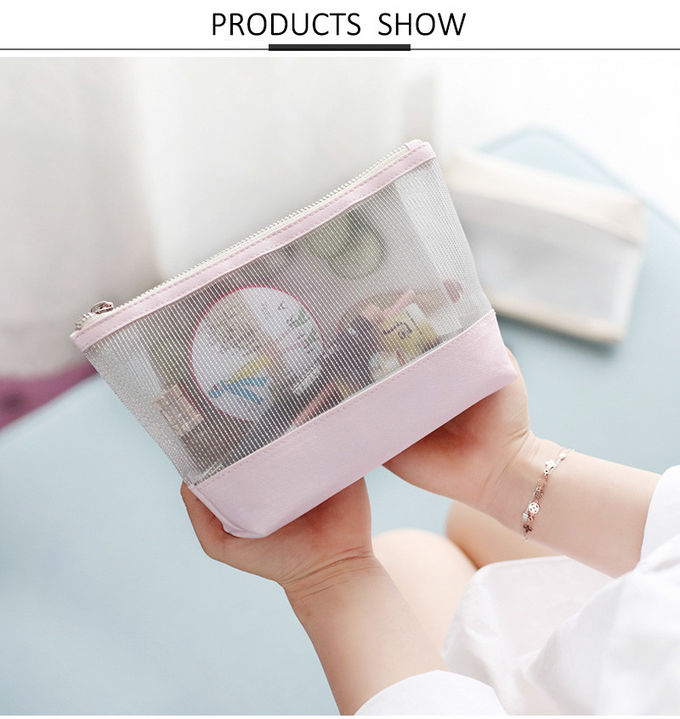 Wholesale Professional Luxury Transparent Clear PVC Cosmetic Bag