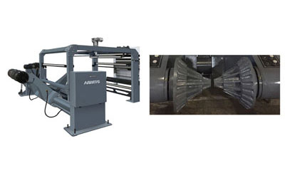 USED HSC-1400D-1 Roll Paper Sheeter Cutter Machine,Paper cutting mode: upper knife back-cutting, lower knife fixe,Cutting length: 400-1450mm/400