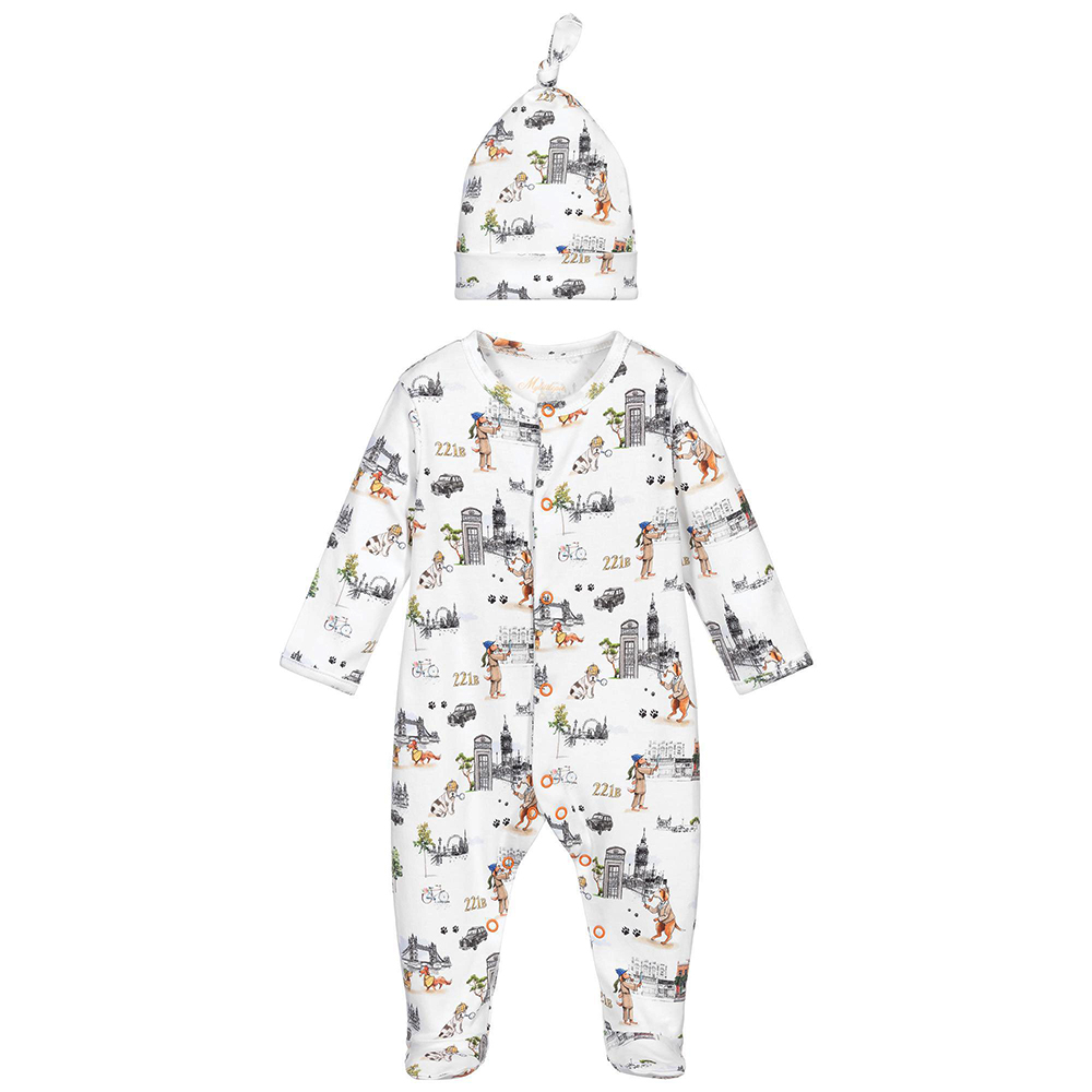 Newborn Jumpsuit Plain Autumn Long Sleeve Infant Clothing Bodysuit Cotton Baby Romper With Hat