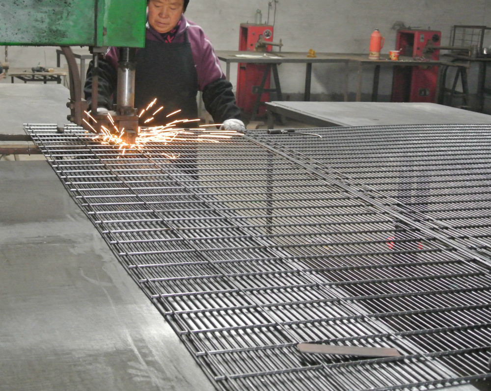 anti climb perimeter fence high security mesh