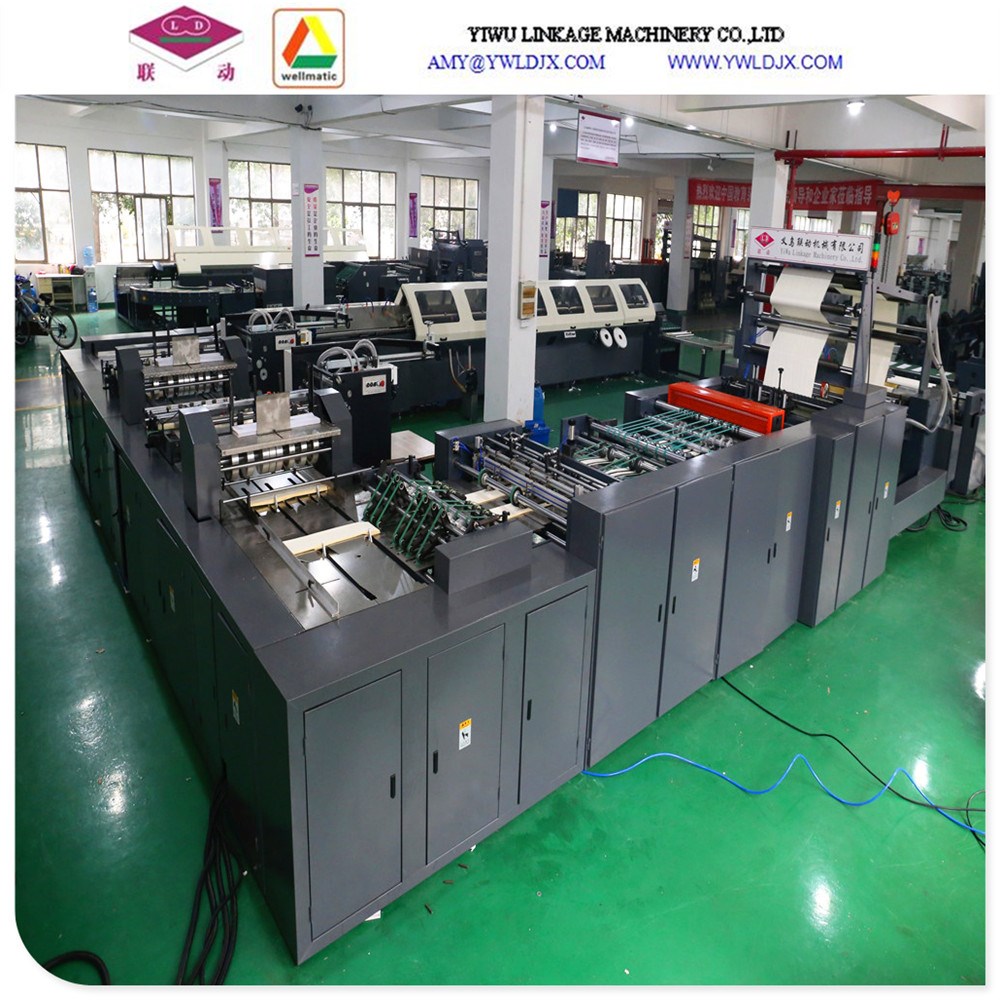 Plastic Cover Notebook Complete Production Line for Making Exercise Books and Notebooks