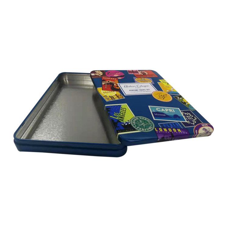 OEM ODM Vintage Watercolor Tin Palette Box Perfume Travel Set
