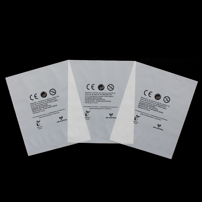50-200microns PVC Bio Degradable Bag for Jewelry Packaging 2023 Compostable Thickened