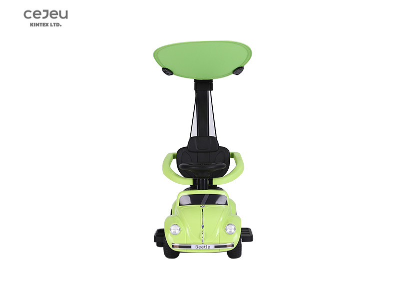 Canopy Childs Push Along Car 6.2KG Pink Mini Push Along Car 80*41*92CM