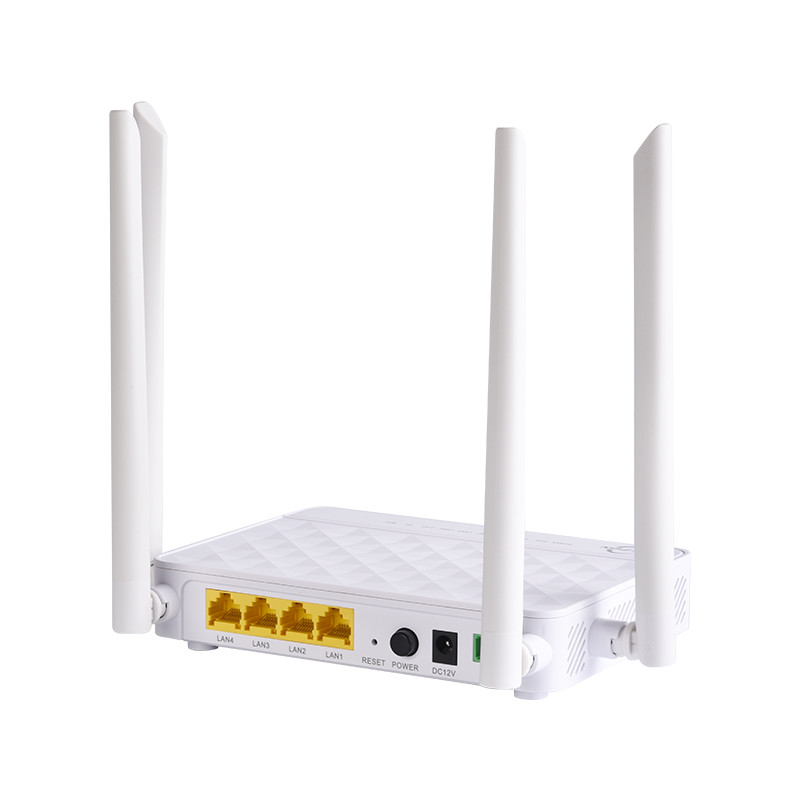 40MHz 80MHz 1310nm XPON ONU FTTH 4GE DUAL BAND WIFI NETWORK