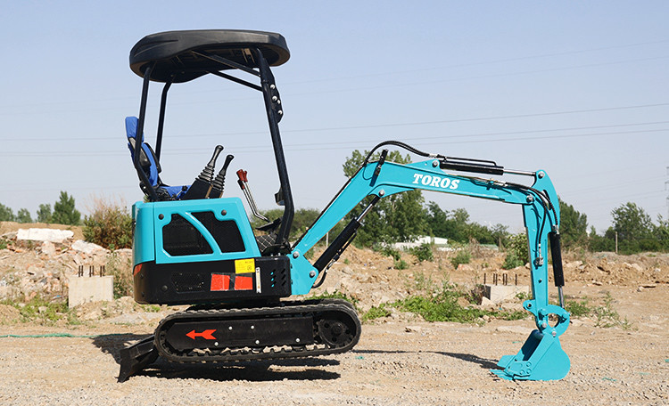 19KW Toros Mini Excavator Hydraulic 1.5 Ton Mini Digger Home Use
