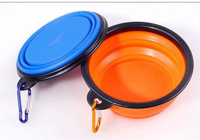 Large 80g Pet Feeder Bowl 1100ml Collapsible Water Bowl