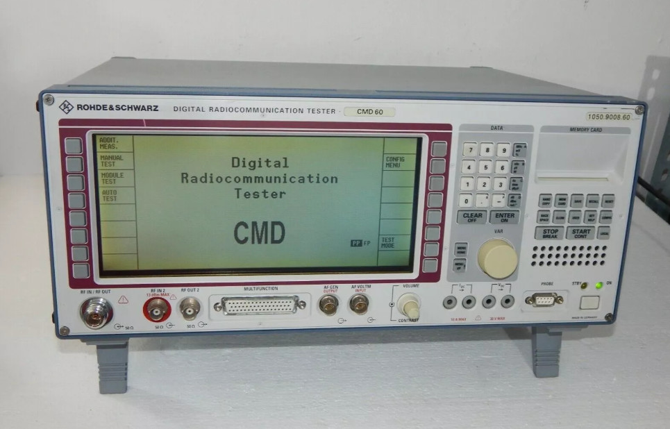 Rohde And Schwarz CMD60 Digital Radiocommunication Tester, DECT