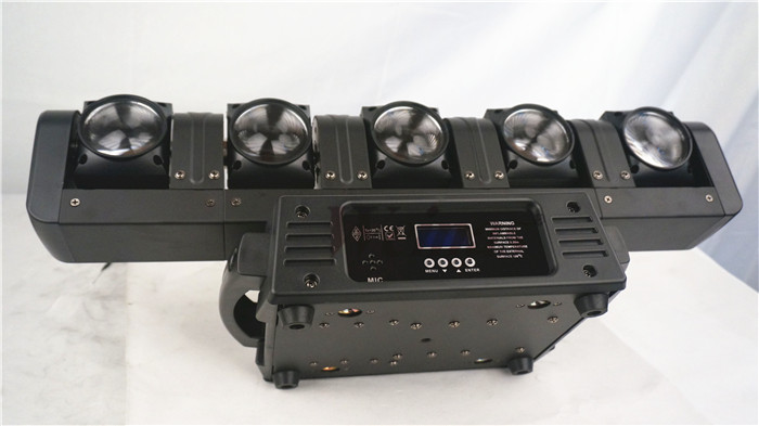 5Pcs 12W RGBW 4 in 1 Infinite LED Beam Moving Head Light Bar LED Moving Head Light