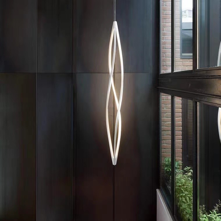 Post-Modern Art Chandelier Individual Creative Led Light Product long Big Chandelier