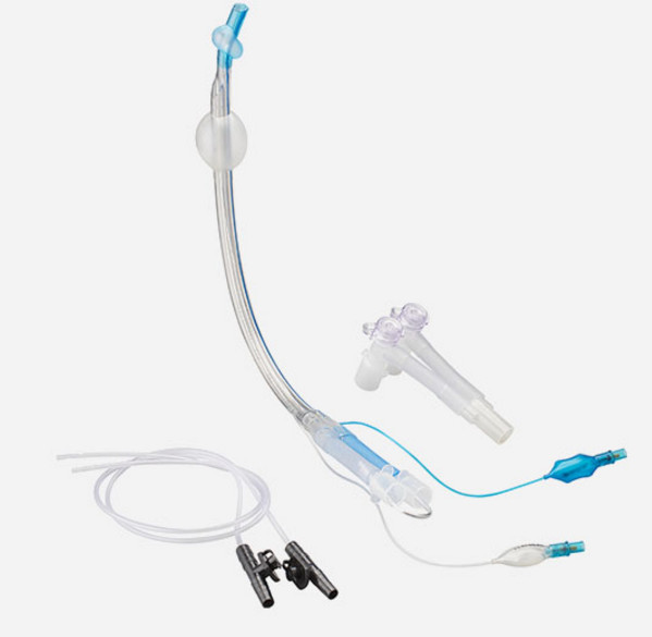 Micro-thin Balloon PVC Double Lumen Endobronchial Tube for Thorax and CVD Operation