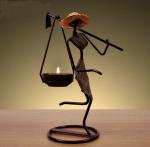 Creative Style Ethnic Girl Candle Holder