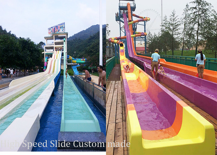Hotel And Resort Fiberglass High Speed Water Slide