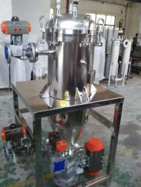 PLC Candle Type Filter Oil Industry Automatic Ss304