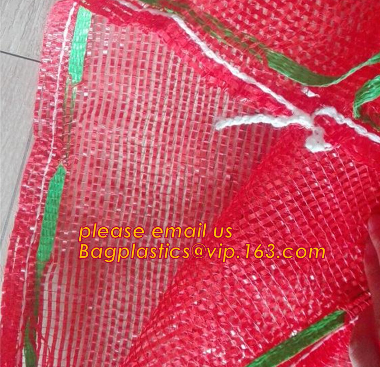 PE Knitted mesh bag and Raschel mesh bag,Factory Price Supply Plastic Pe Raschel Monifilament Date Mesh Net Bags, bageas