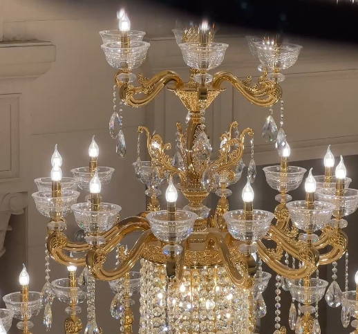 ODM OEM Modern Large Entryway Chandelier Unique Chandeliers For Foyer