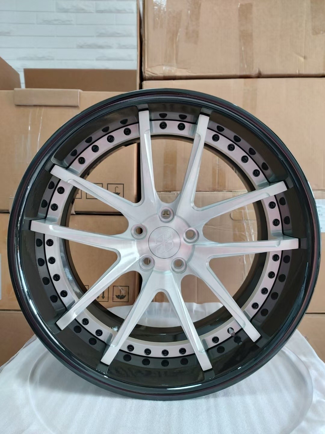 18 Inch forged 6061 T6 ultra-light weight car modification concave wheels rims for cars brushed silver wheel rims