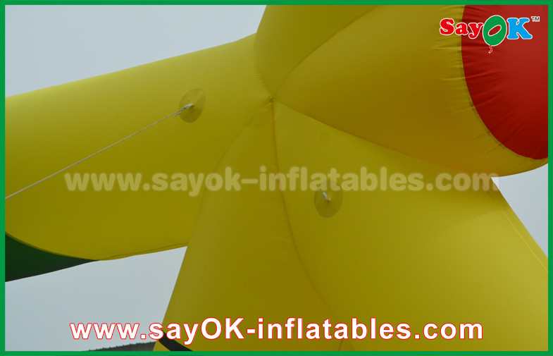 3m High Custom Inflatable Products Promotional Model Bicycle With Print