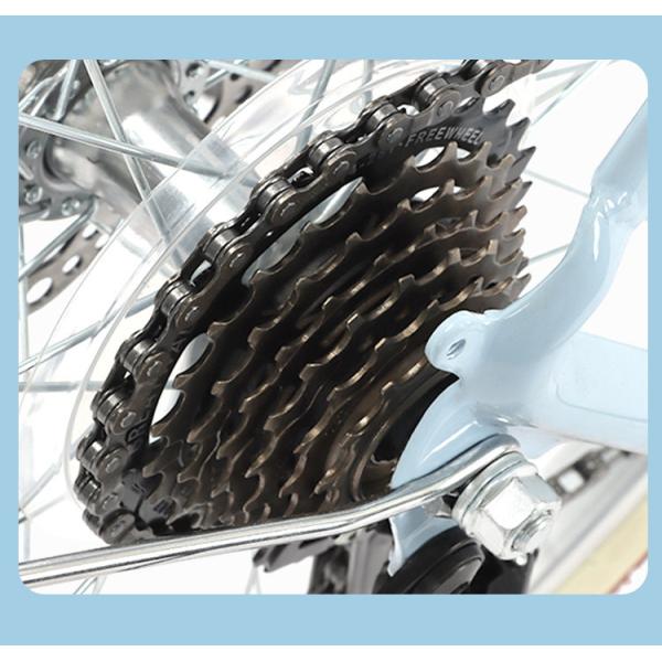 SHIMANO Outer Six Speed Transmission 24 Inch City Bike Designed for City Adventures