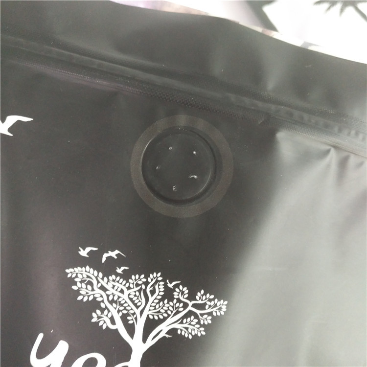Digital Printed Moisture Proof Foil Pouch Packaging Coffee Pouch With Valve / k