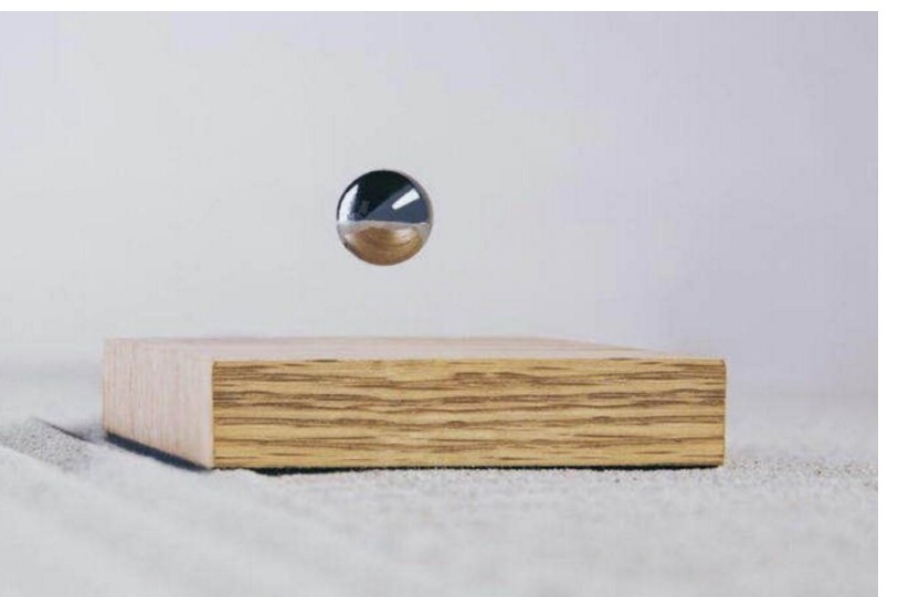 360 rotating magnetic levitation buda ball sphere display racks