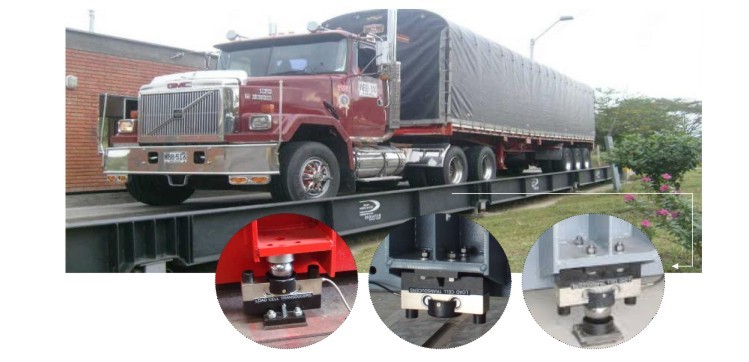 GBS800 Weighbridge Truck Scales Load Cell 30t