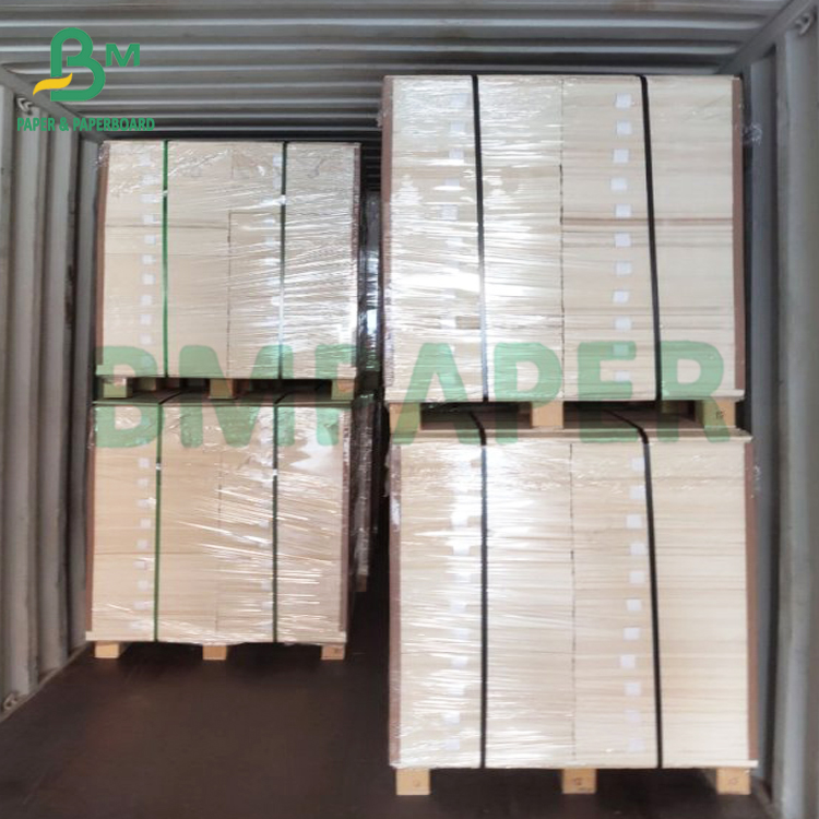 F Flute Corrugated Cardboard Sheet 3 Layers White Flute Paper