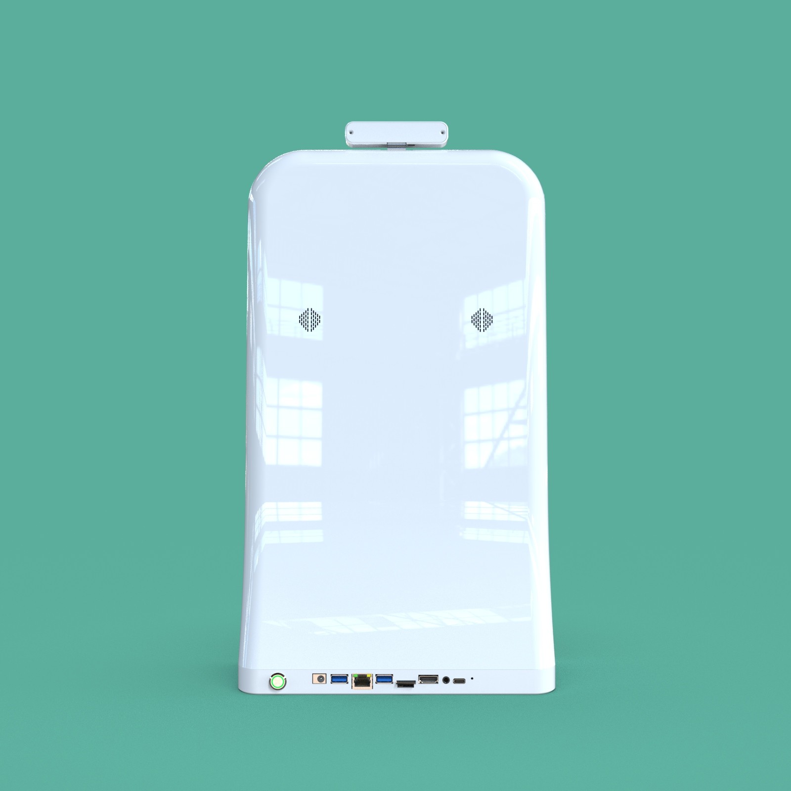 JP1505 Wide Dynamic Binocular Camera 15.6-Inch Desktop Face Recognition Identity Verification All-in-One Machine