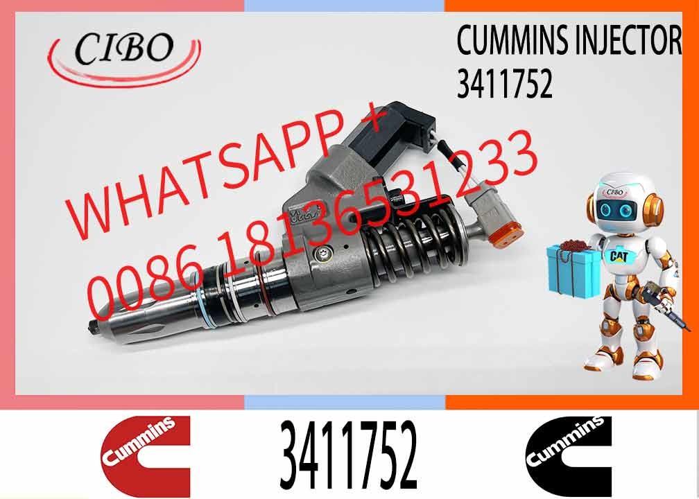 3411752 Diesel hinery Engine Fuel Injector 3084589 3411754 3087557 3411753 For M11