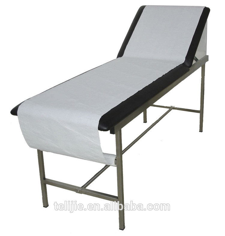 Customized 50*80cm Disposable Nonwoven Bed Sheet