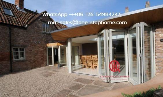 energy saving insulated aluminum interior glass bi folding door,folding doors