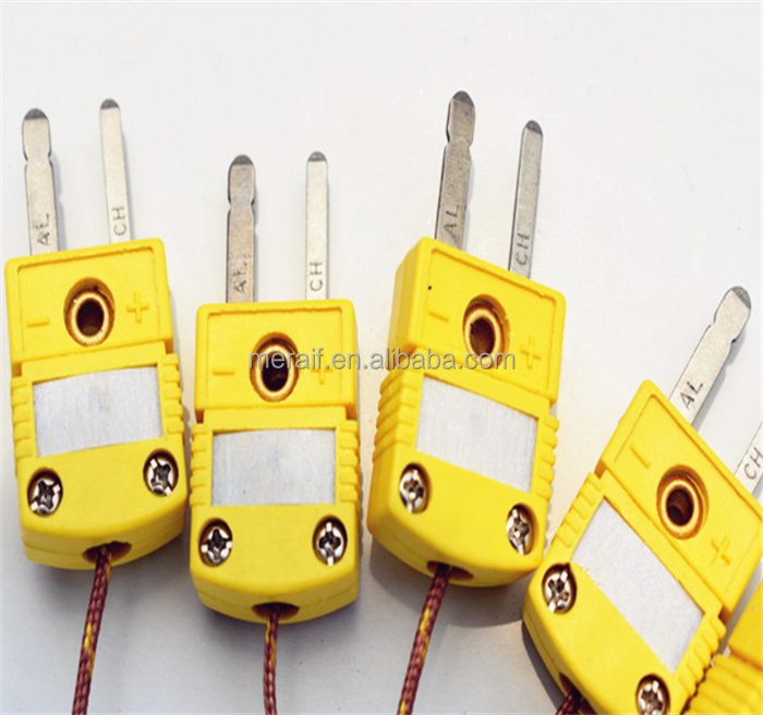 K type surface thermocouple temperature sensor 1m wire thermocouple probe -20~500C