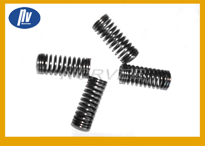 White Galvanized Compression Helical Spring Size Customized With Good Hardness